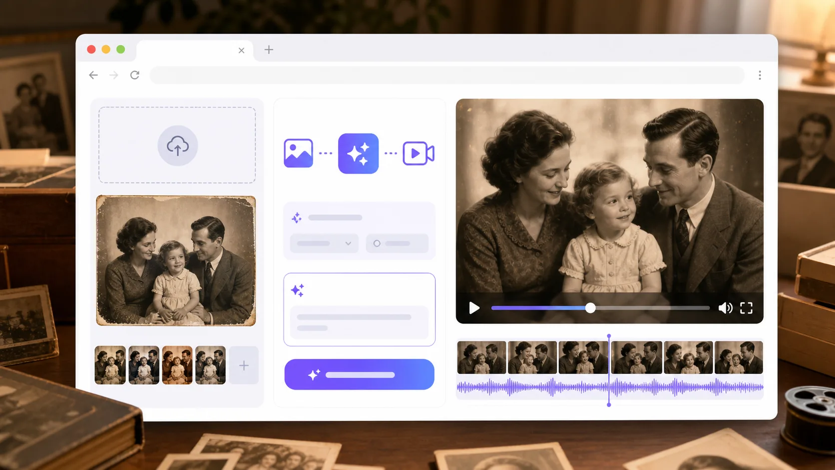 How to Animate Old Family Photos Without Overediting Them cover image