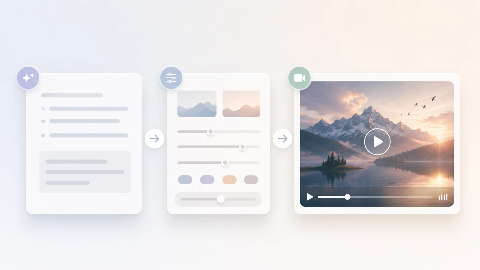 Step-by-step text to video ai workflow